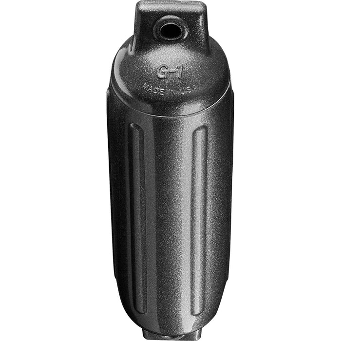 Polyform G-1 Twin Eye Fender 3.5" x 12.8" - Metallic Graphite [G-1 METALLIC GRAPHITE]