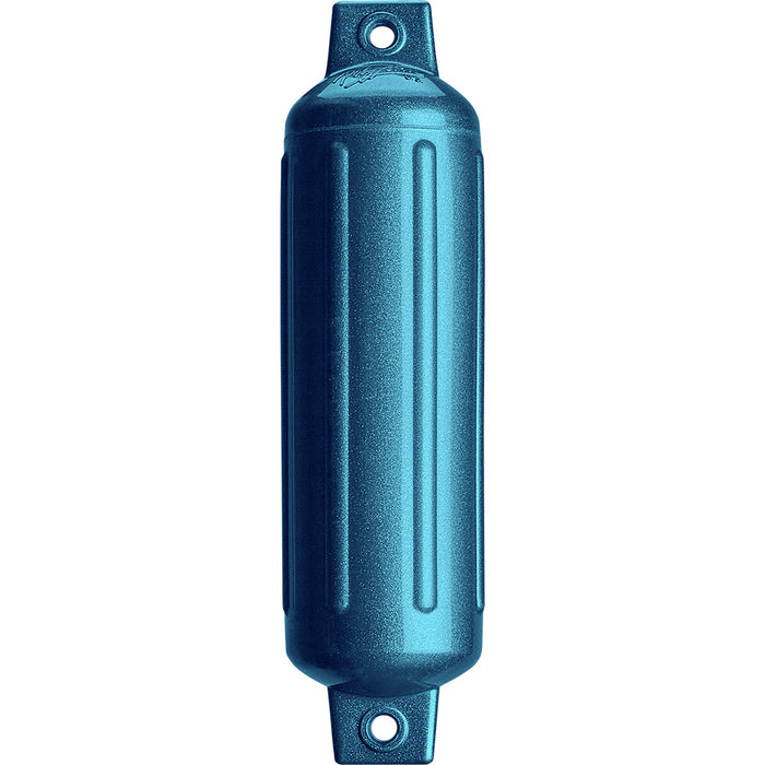 Polyform G-2 Twin Eye Fender 4.5" x 15.5" - Metallic Blue [G-2 METALLIC BLUE]