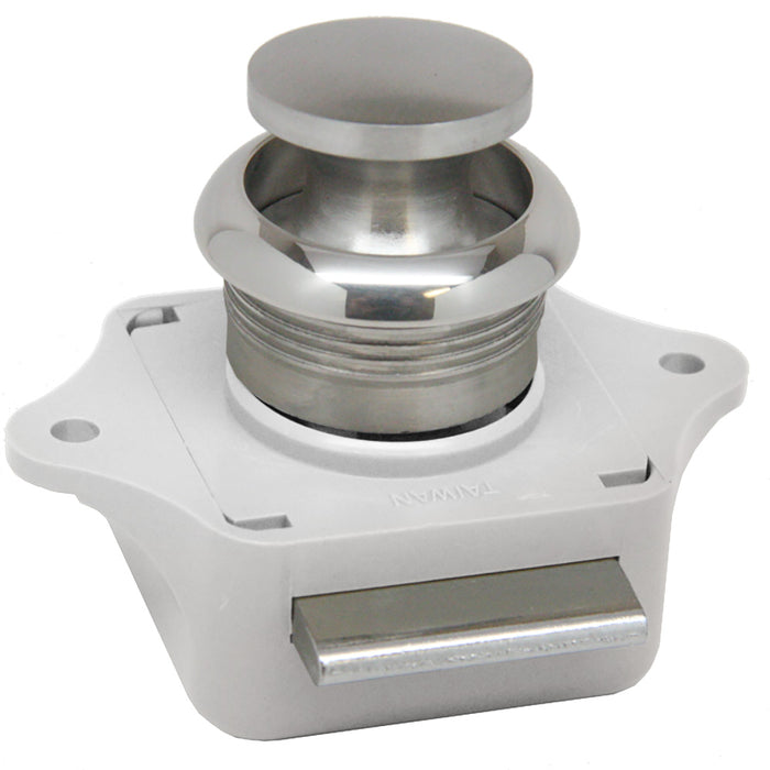 Sea-Dog Push Button Rim Latch - Stainless Steel/Plastic Housing [225300-1]
