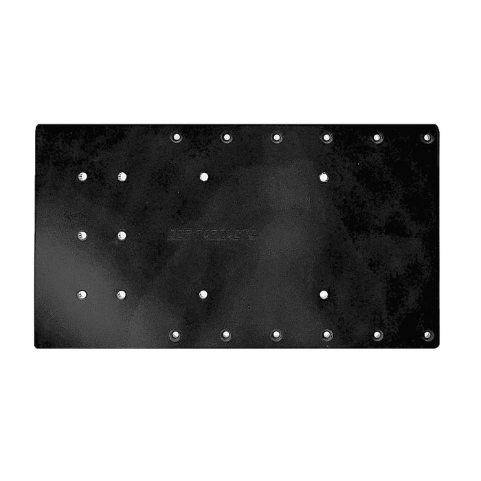 Sea Brackets 18" Straight Trolling Motor Plate f/Minn Kota Quest - Black [SEA2320-BLK]