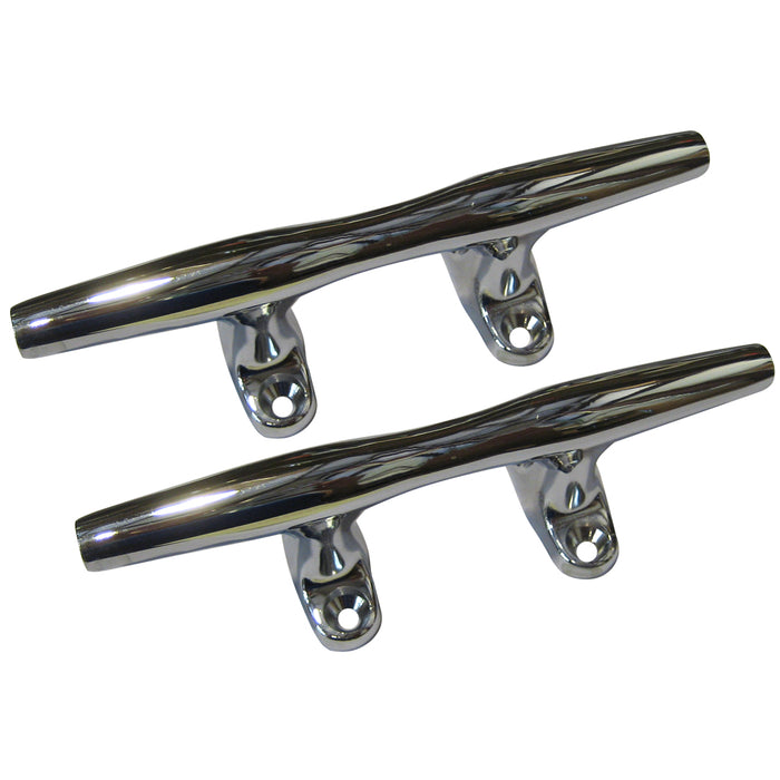 Perko 4" Open Base Cleat - Chrome Plated Zinc - Pair [1188DP4CHR]